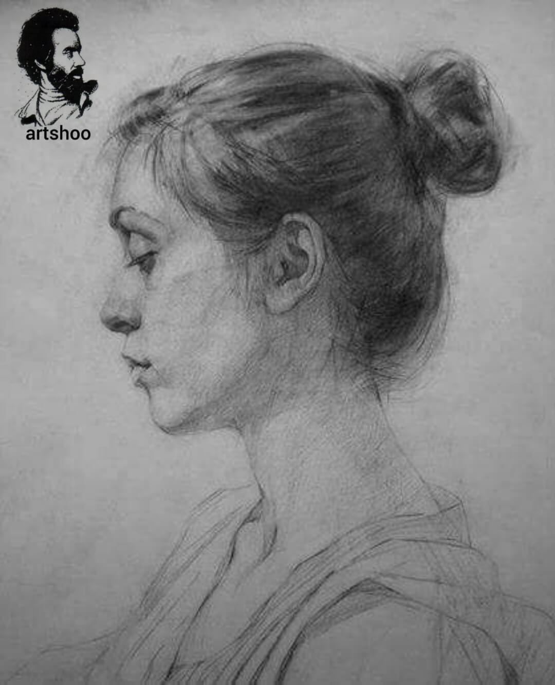 آموزش نقاشی سیاه قلم